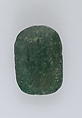 Heart Scarab, Green porphyry